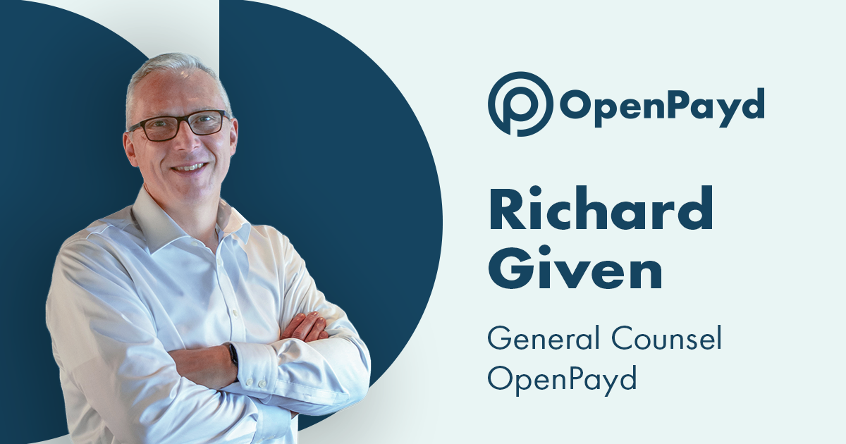 “I’ve always been a builder”: Meet OpenPayd’s new GC Richard Given