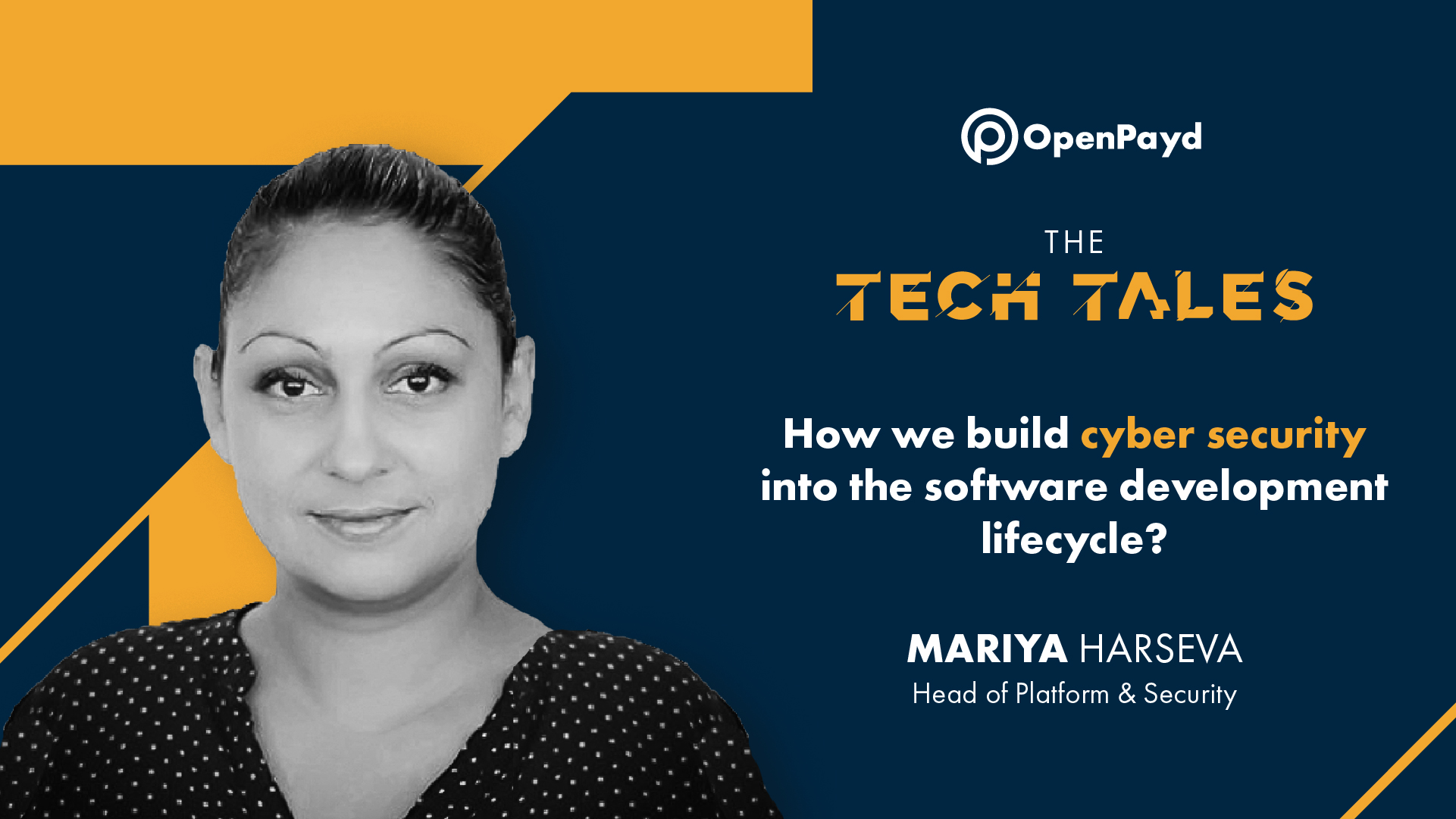The Tech Tales. How we build cyber security into the software development lifecycle