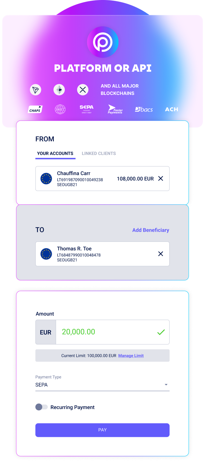 Send Payments | OpenPayd